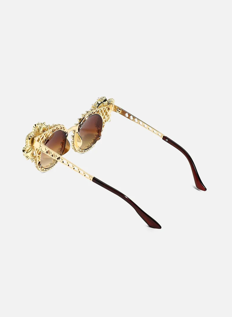 SOHI Fashion Fiesta Embellished Artificial Sunglass Jewellery