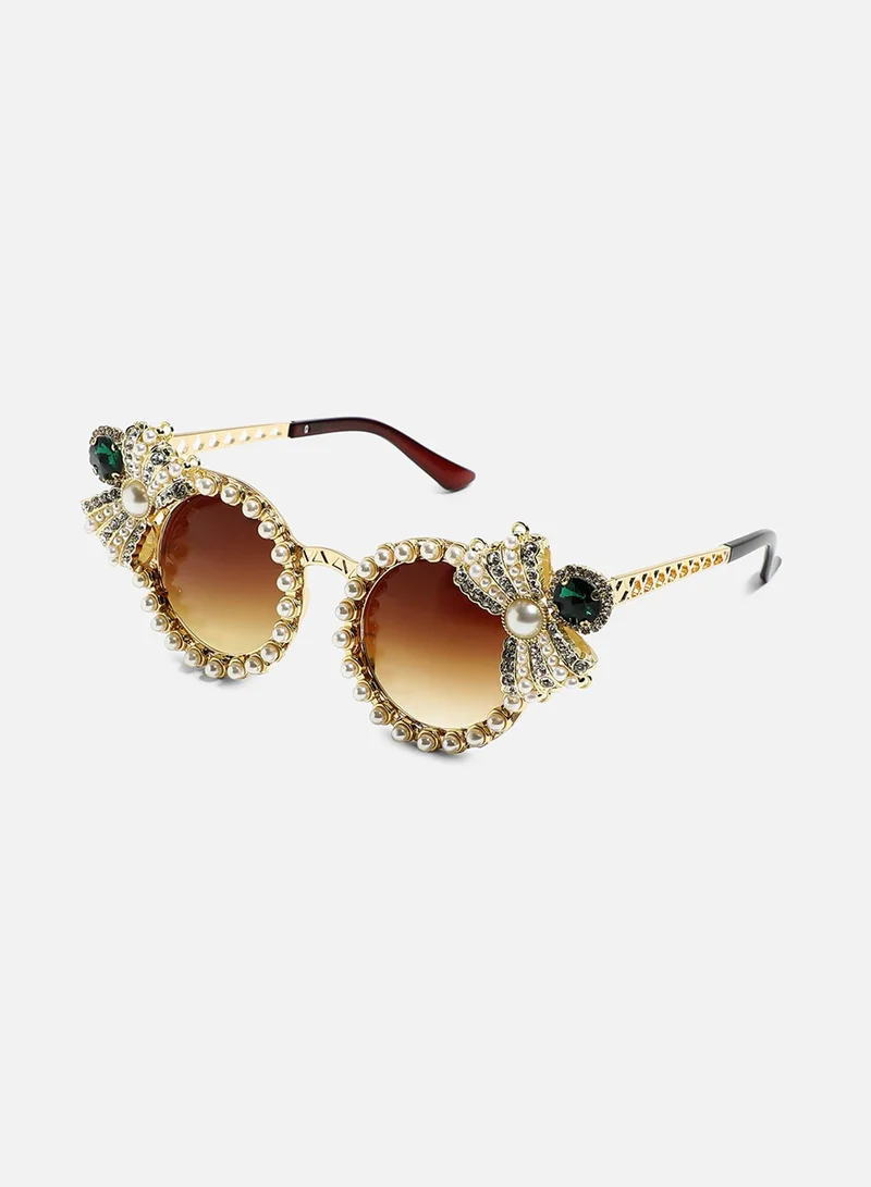 SOHI Fashion Fiesta Embellished Artificial Sunglass Jewellery