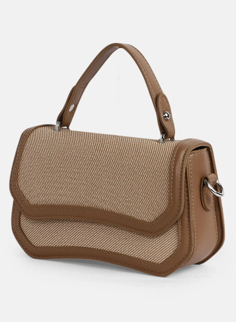 Haute Sauce Women's The Avenue Hand Bag - Peanut Brown