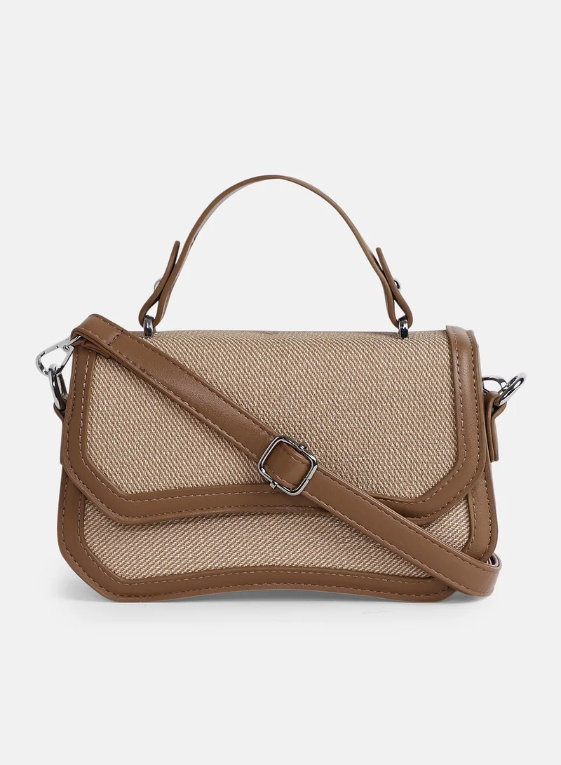 Haute Sauce Women's The Avenue Hand Bag - Peanut Brown