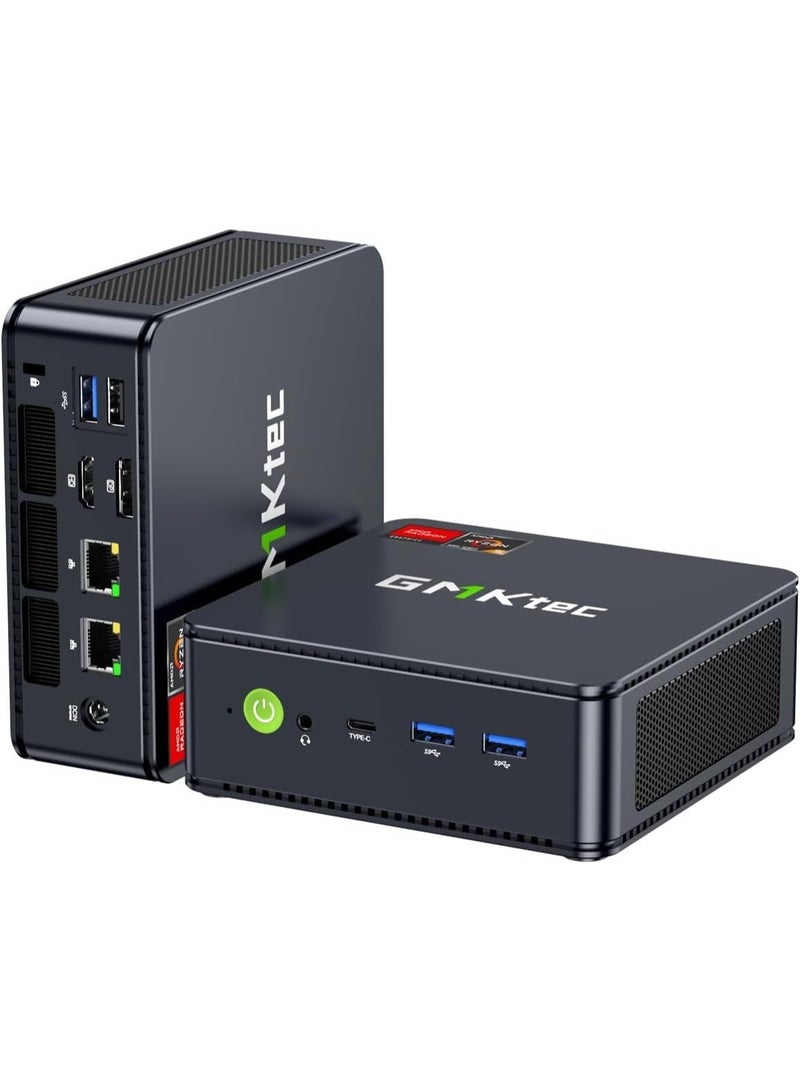GMKtec Ultracompact Mini PC Desktop with AMD Ryzen 5 6600H Processor (Up to 4.50GHz) 32GB DDR5 RAM 1TB PCIe SSD Dual 2.5G LAN Wi-Fi 6E USB 4.0 Bluetooth 5.2 HDMI – High-Performance M6 Gaming Computer NucBox M6 & 27 Inch Gaming Monitor | 320Hz Fast IPS, 1ms Response, QHD HDR400 Display, 90% DCI-P3, Adaptive Sync, Ultra Slim Frame, VESA Mountable, HDMI 2.0 & DP 1.4 G2721E & F75 Wireless Mechanical Keyboard,75% Gasket Hot Swappable Custom Keyboard,RGB Backlit,Pre-lubed Reaper Switches,Side Printed PBT Keycaps,2.4GHz/USB-C/BT5.0 Mechanical Gaming Keyboard & SC580X Superlight Wireless Gaming Mouse, Tri-Mode 2.4G/BT5.0/USB-C Gaming Mouse, 10000 DPI Rechargeable Wireless Mouse with 6 Programmable Buttons, Ergonomic Computer Mouse for Laptop/PC/Mac/TabletBundle - Image 2