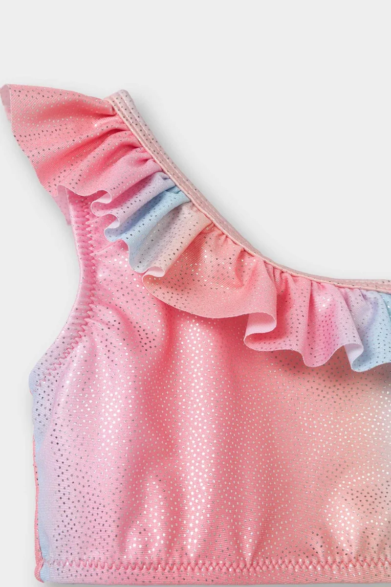 ديفاكتو Baby Girl Patterned 2 Piece Bikini Set