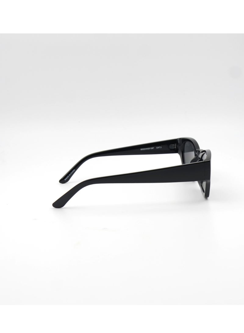 MADEYES Unisex UV Protection Sunglasses EE24P252 - Black - Image 4