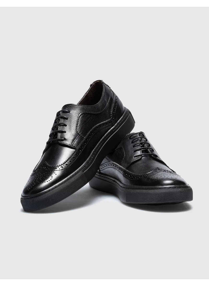 كاباني Black Lace-Up Men's Sports Shoes10