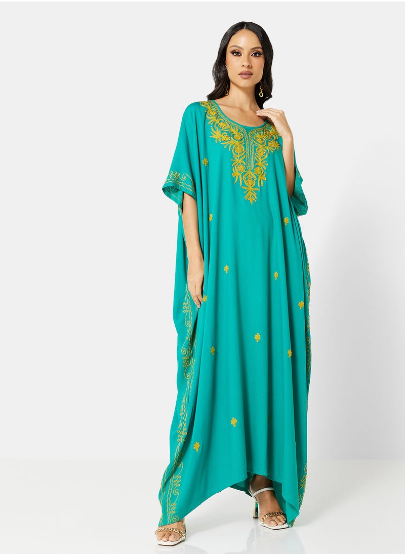 ARABIAN CLOSET EMBROIDERED KAFTAN  - Image 5
