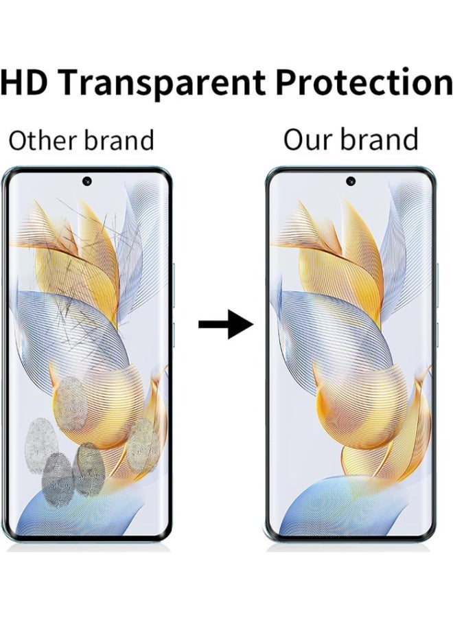 CAISLES Nano Screen Protector for HONOR 70, curved design, superior edge-to-edge protection with superior clarity and protection against drops and scratches - Image 5