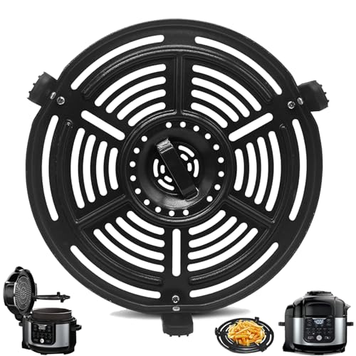 GWY Air Fryer Grill Pan for Ninja FD302 6.5 Qt FD101 5 Qt OS401 5 Qt Pressure Cooker Air Fryer, Air Fryer Accessories Tray Grill Plate Crisper Plate Replacement Parts for Ninja OP302 OP305 FD305 Air Fryer - Image 1