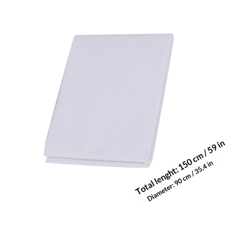 1pc White Background Cloth Photography Backdrop Scene Background Prop - Image 2