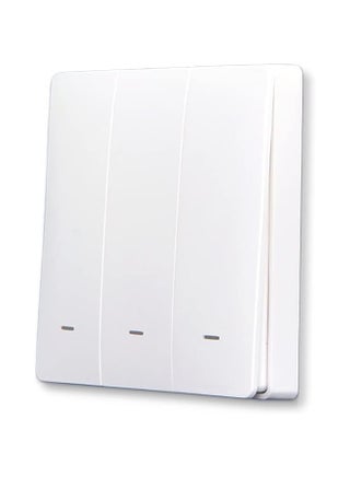 Tuya WIFI Smart Switch Push Button Switch Timing Schedule Smart Light Wall Switch for Smart Home No Neutral Wire Required Works with Smart Life App and Alexa Google Home(3gang, White) - pzsku/ZCCAAFE6345303CC54BDBZ/45/_/1689341683/985403f4-93ce-410c-a73d-3bb9e18ca7cb