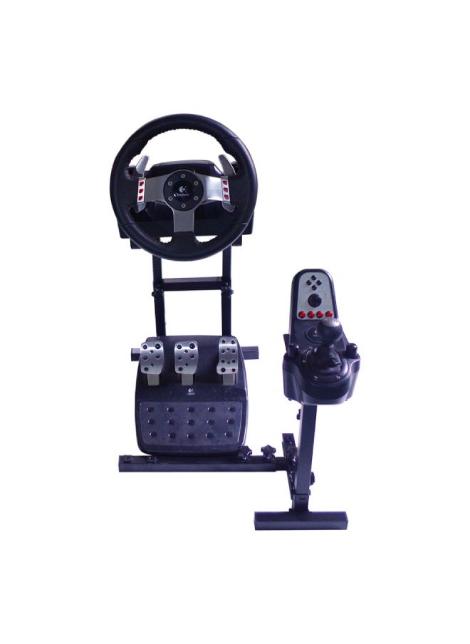 حامل عجلة قيادة السباق يدعم محاكاة القيادة ل Logitech G27 / G25 / G29 / G920 و Thrustmaster