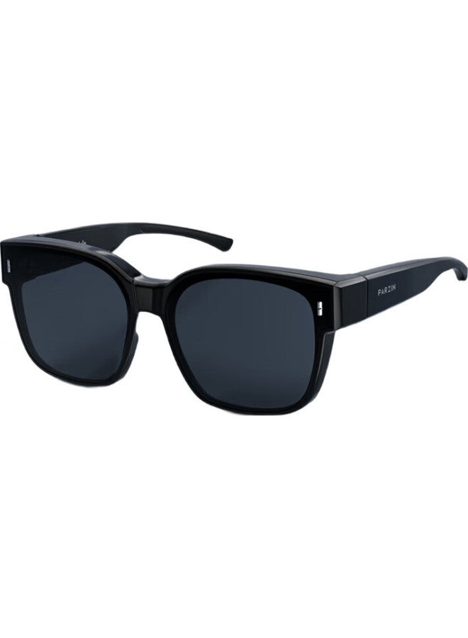 PARZIN (Parzin) [Can Be Fitted With Prescription Lenses] Polarized Sunglasses, Lightweight, Unisex, Uv Protection, For Driving, Model 12106B - Image 3