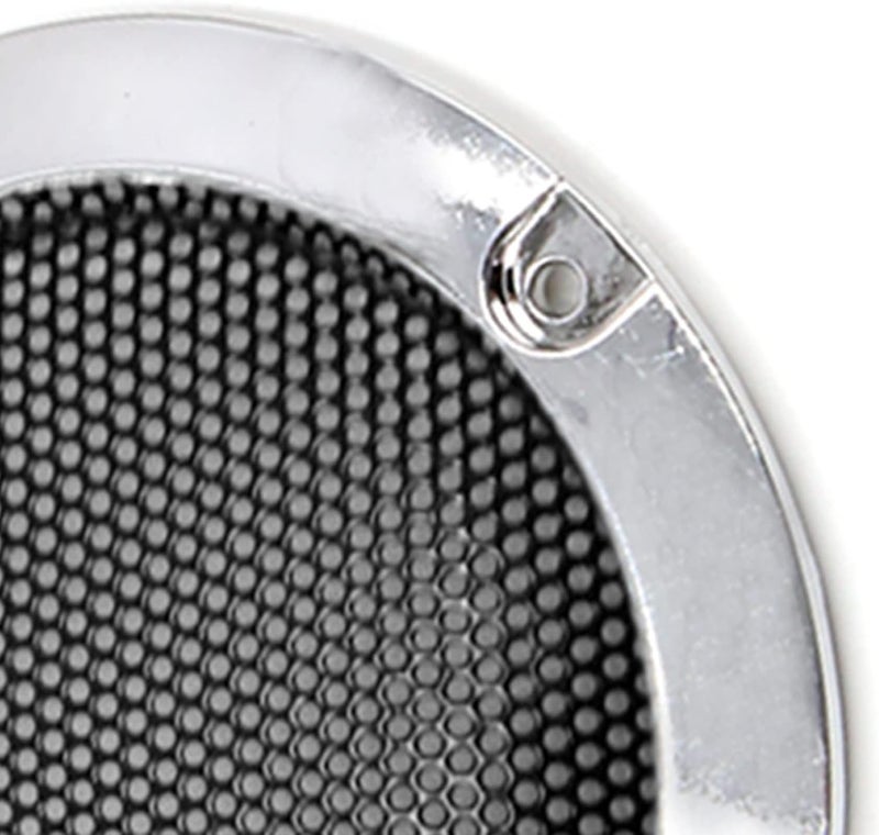 2 Pcs 3 Inch Chrome Speaker Grill Cover Mesh, Metal and Plastic Subwoofer Guard Protector, Low Profile Woofer Cover for Car Audio Speakers - Image 5