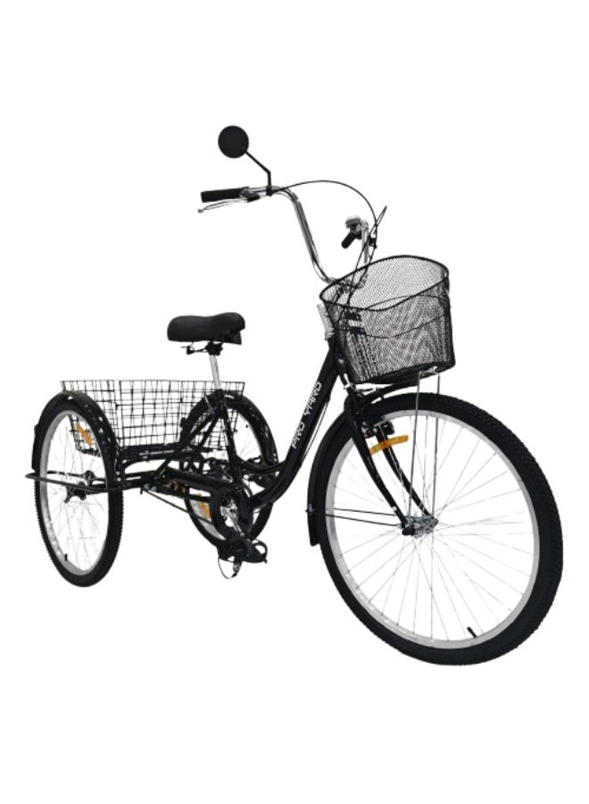 PROYARD 3TYERS sports bike 26 INCH BLACK color . - Image 1