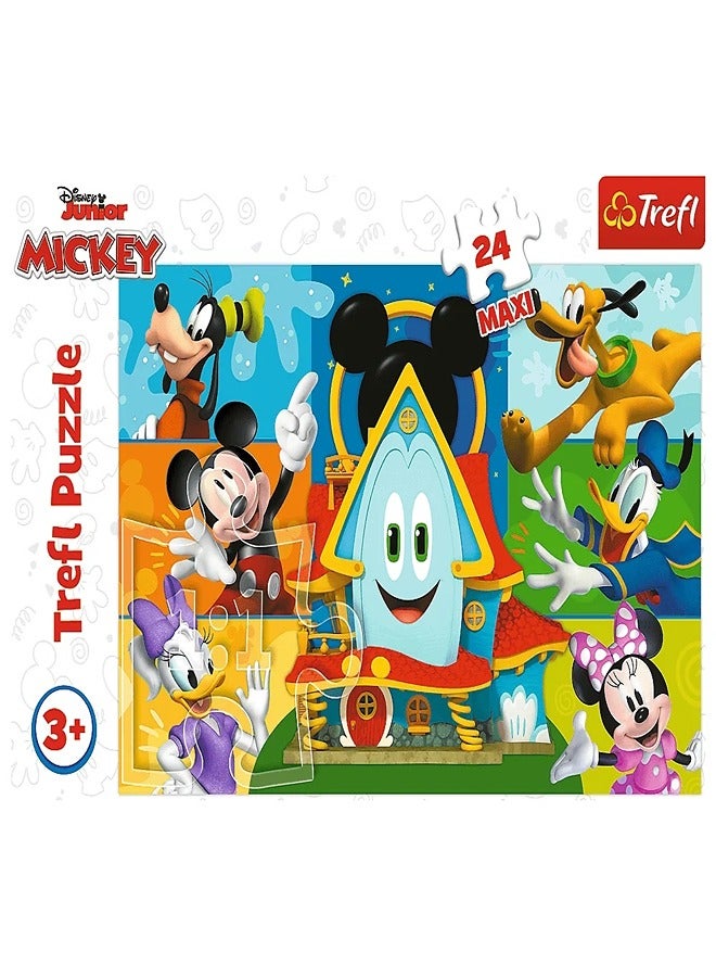 Trefl - Puzzle 24 maxi Mickey Mouse and friends - 14351 - Image 3