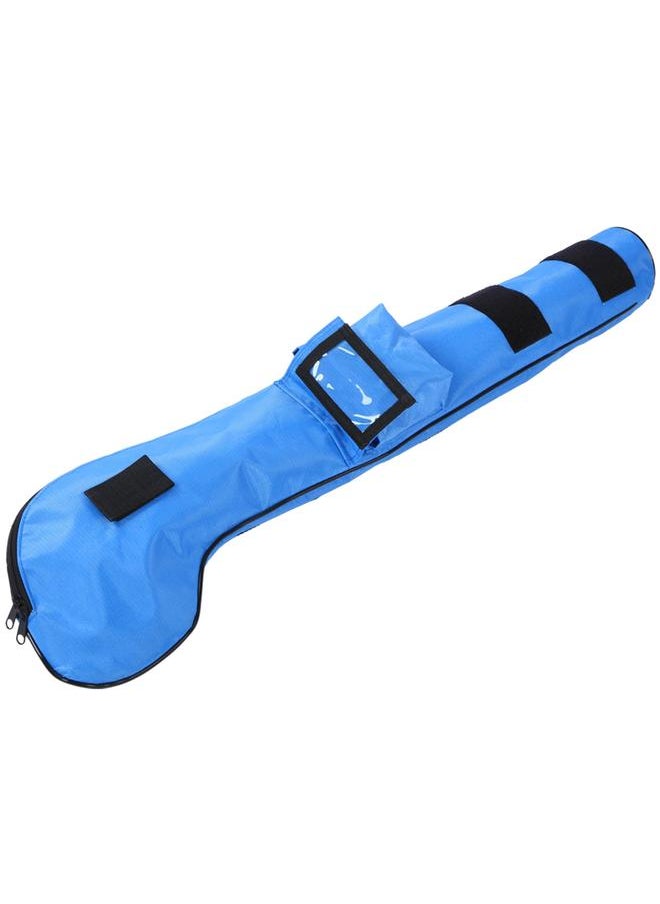 Thoraya - Nylon Portable Waterproof Children Soft Foldable Golf Club Bag for Outdoor Practice TrainingBlue - Image 1