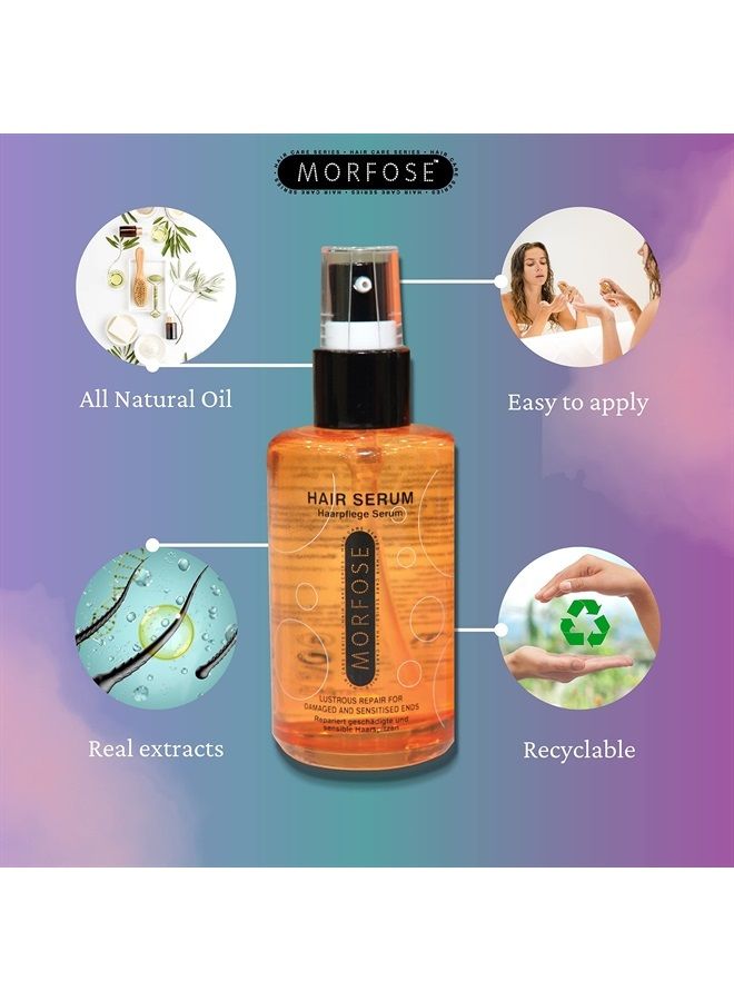 MORFOSE Anti Frizz Hair Serum to Eliminate Frizz, Lock In Moisture, and Restore Shine, Prevent Split Ends and Dry Damage, Smoothing Serum for Hair, Silky Softness Hair, Shine and Radiance, 75 mL - Image 3