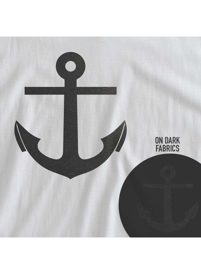 Siser EasyWeed HTV 15" x 5ft Roll - Iron on Heat Transfer Vinyl (Black) - Image 5