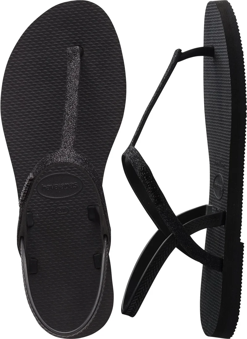 havaianas Black Women's Beach Slippers Hav. You Paraty