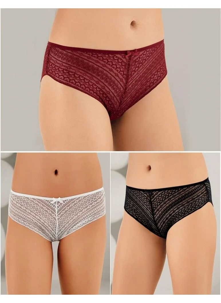 Şahinler MB3086 Women's Multicolored 6 ' Panties