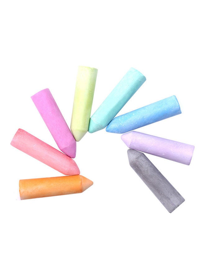 NIBEMINENT 20-Piece Dustless Chalk Set Multicolour - Image 5