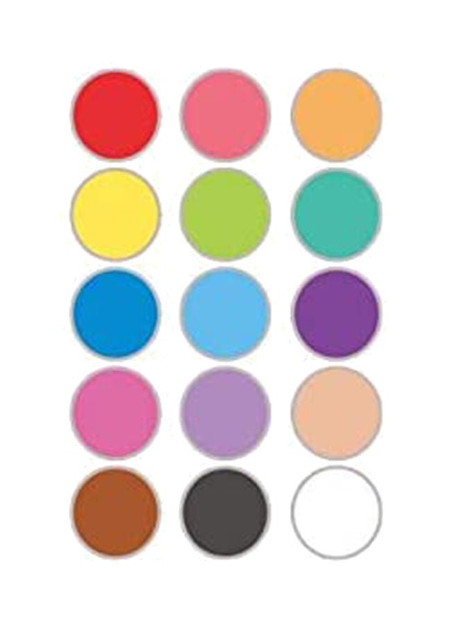 NIBEMINENT 20-Piece Dustless Chalk Set Multicolour - Image 3