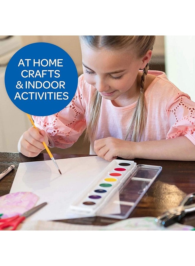 Crayola Washable Watercolor Paint Sets for Kids (12ct), Classroom Arts & Crafts, Bulk Classroom Paint for Kids, 8 Colors, 3+ - Image 4