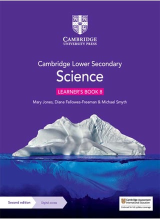 Cambridge Lower Secondary Science Learner's Book 8 with Digital Access (1 Year) Jones, Mary; Fellowes-Freeman, Diane and Smyth, Michael - pzsku/ZCCABE1E54D37062B0C9EZ/45/_/1693898244/03dcd2b4-be21-4971-8b85-6185a4c90b02