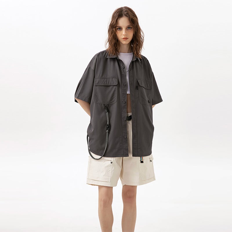 Sd853 High Set Cool Feeling Fabric Profile Loose And Comfortable U-Shaped Hanging Net Version Support Two-Open - Image 5