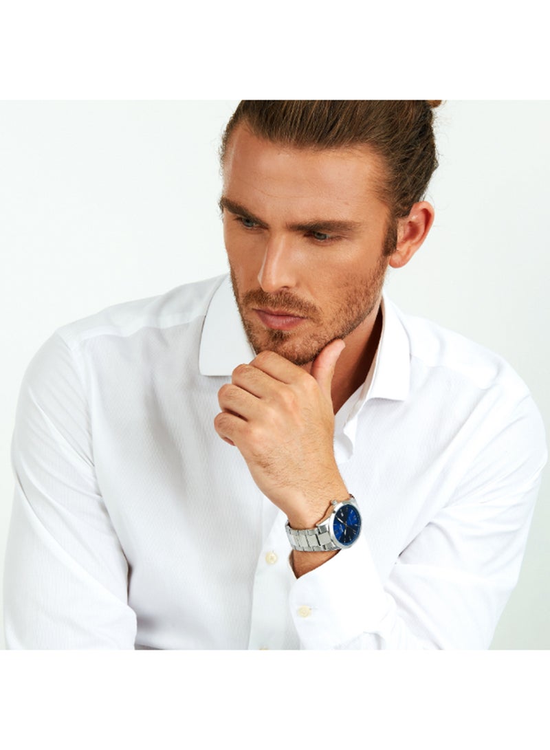 Sector 660 41MM 3H BLUE DIAL BR SS - Image 4