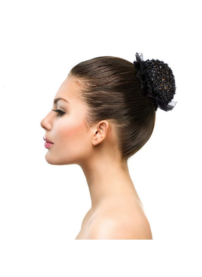 Waydress Invisible Ballet Hair Nets for Buns - 8 Pieces Dance Hair Covers for Girls and Women (Classic Style)  - Image 4