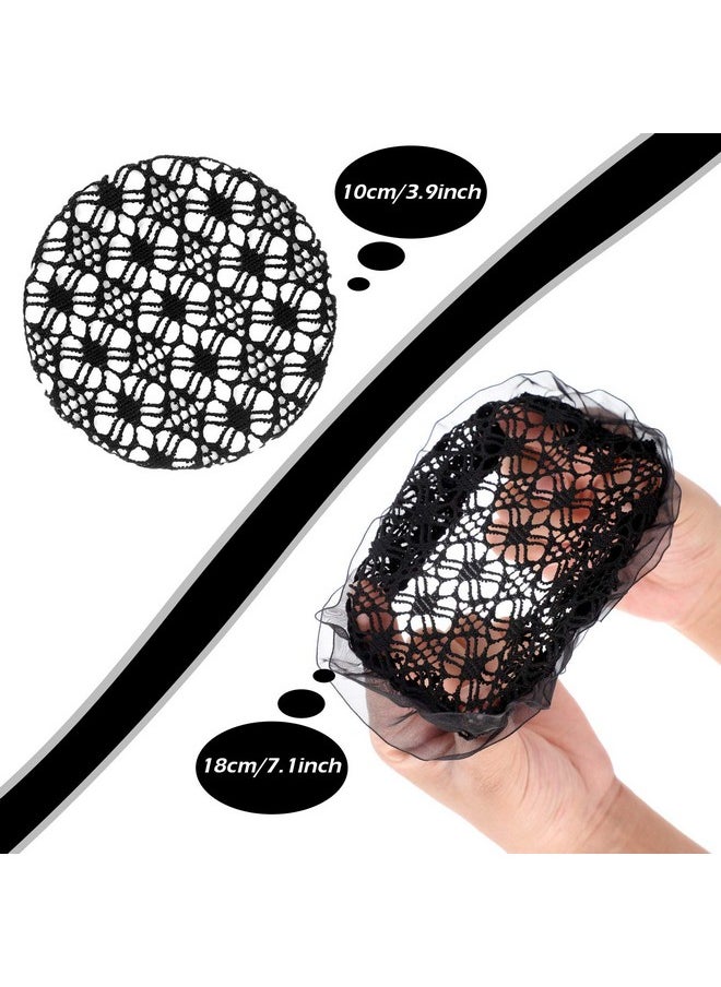 Waydress Invisible Ballet Hair Nets for Buns - 8 Pieces Dance Hair Covers for Girls and Women (Classic Style)  - Image 3