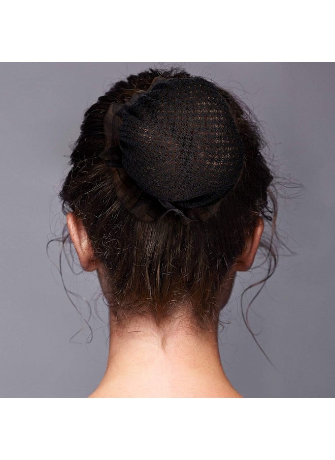 Waydress Invisible Ballet Hair Nets for Buns - 8 Pieces Dance Hair Covers for Girls and Women (Classic Style)  - Image 2
