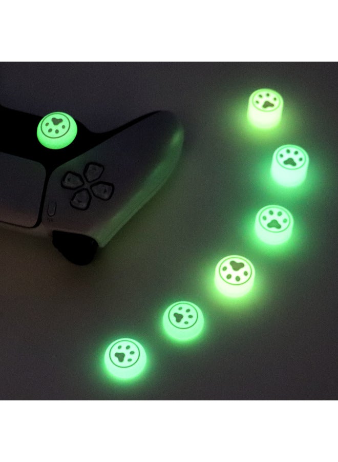 PS5/PS4/NS Gamepad Rocker Cap XBOXONES Silicone Elevated Cap XSX Luminous Claw 6 Pack-Model:Light Pink (luminous) - Image 3