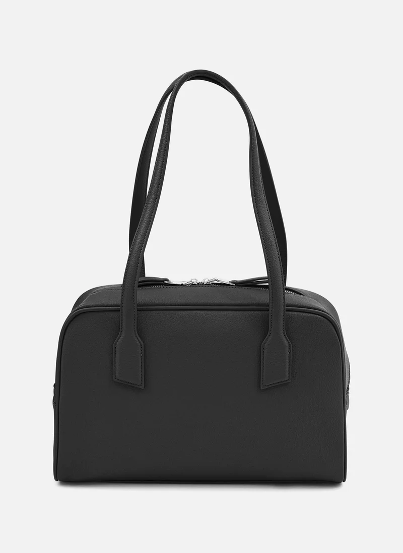 Lichi  Eco-leather bag with long handles and zip fastening for Women | Best Price UAE