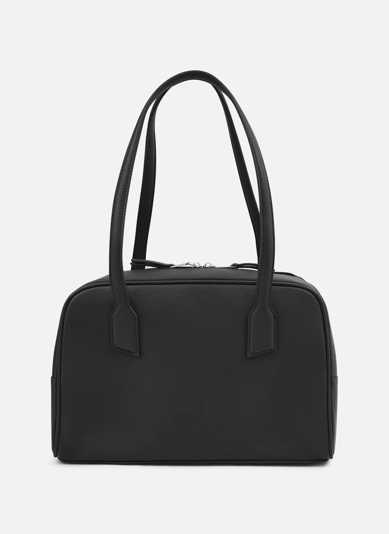 Lichi  Eco-leather bag with long handles and zip fastening for Women | Best Price UAE