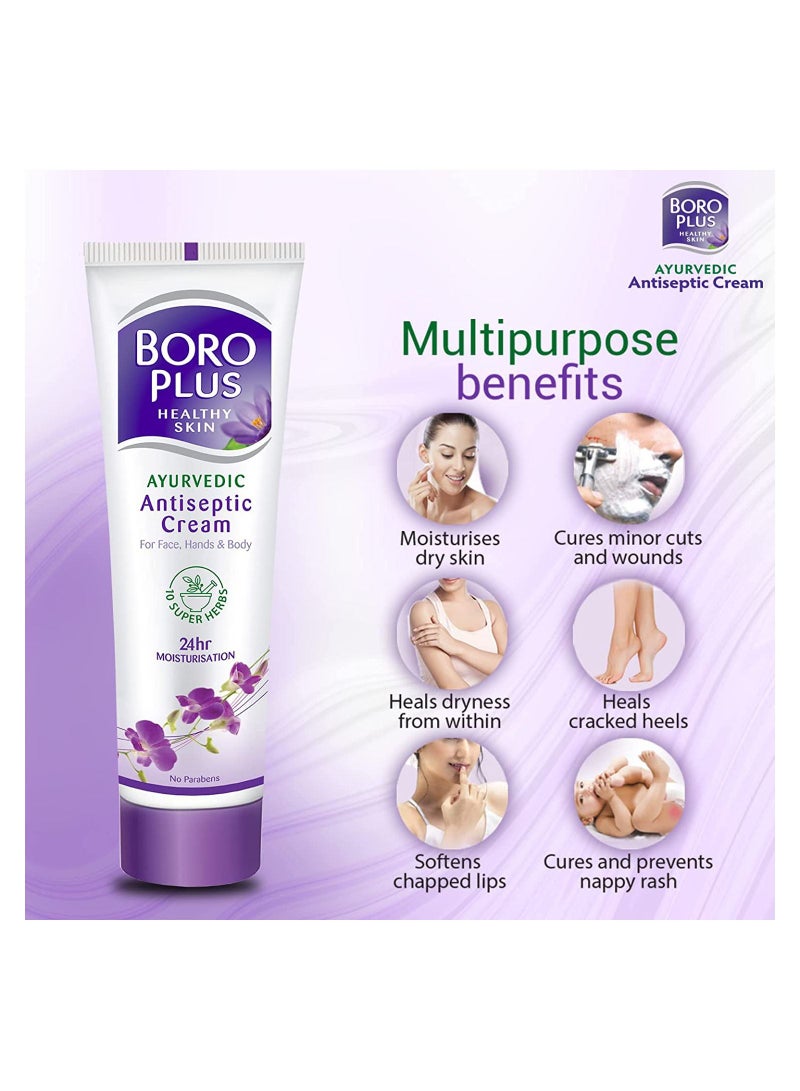 Boro Plus 24h Moisturisation Antiseptic Cream Multicolor 19 ml - Image 3
