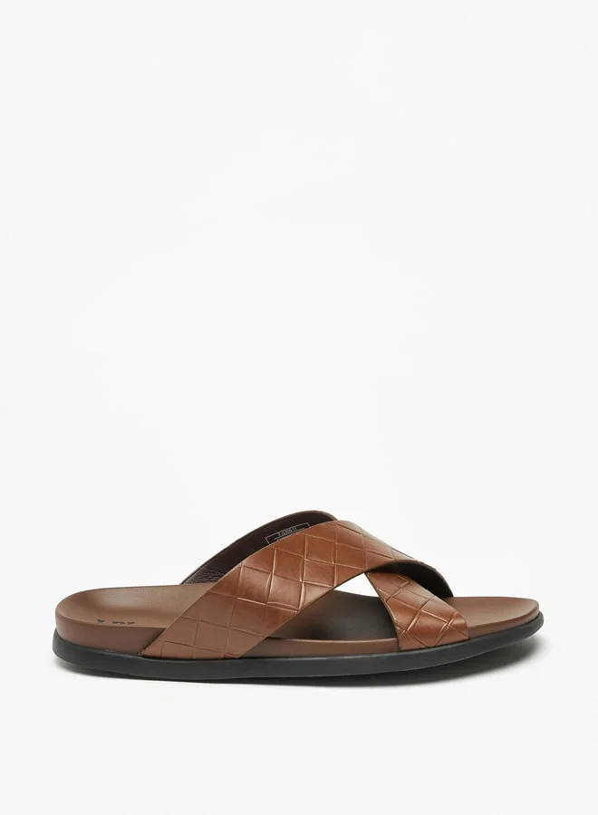 LBL by Shoexpress Textured Slip-On Arabic Sandals