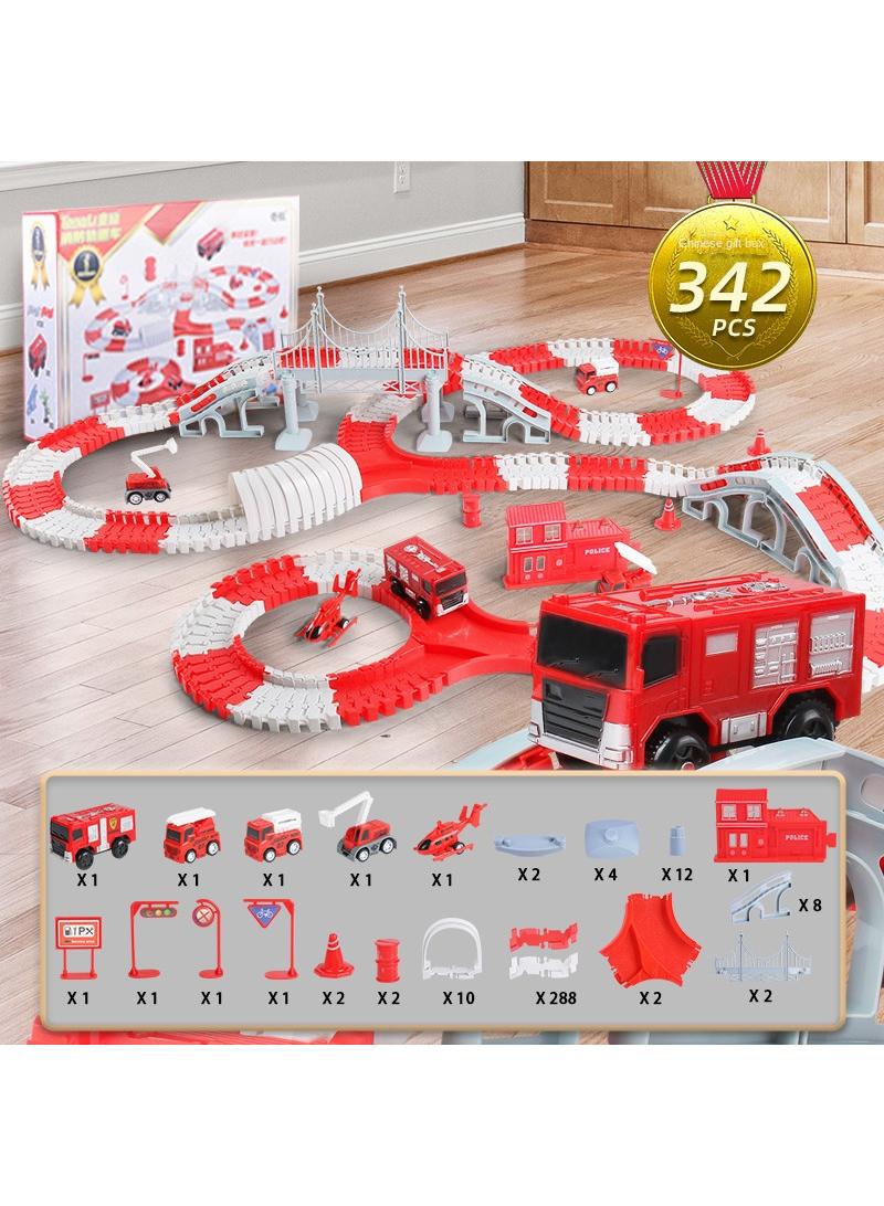 Y&D Diy Children's Educational Electric Rail Car Toy - Image 1