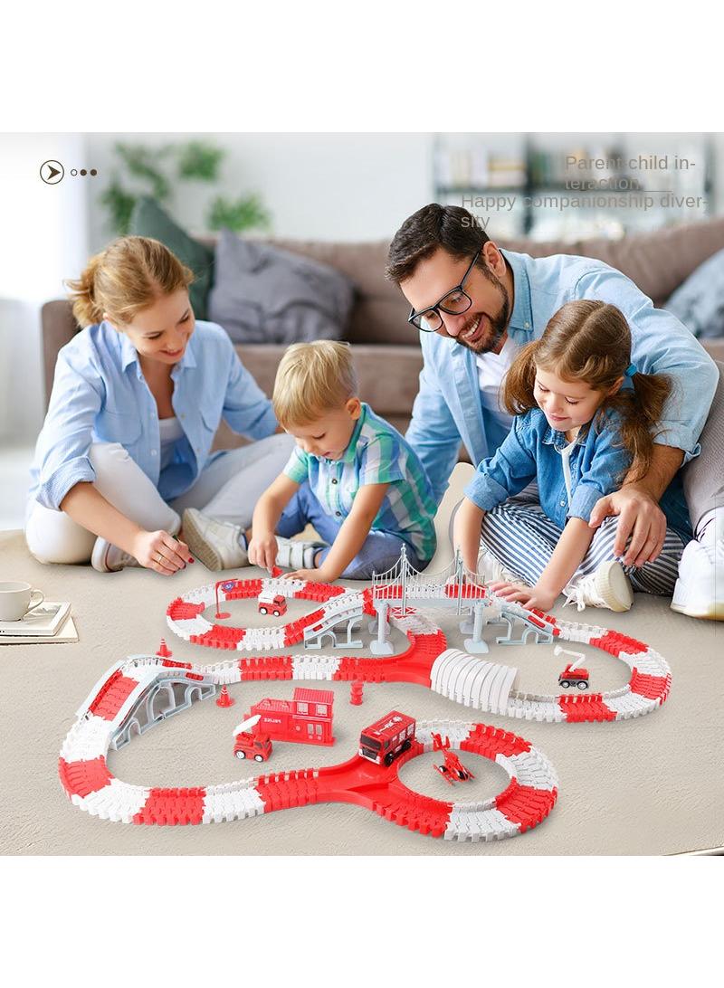 Y&D Diy Children's Educational Electric Rail Car Toy - Image 3