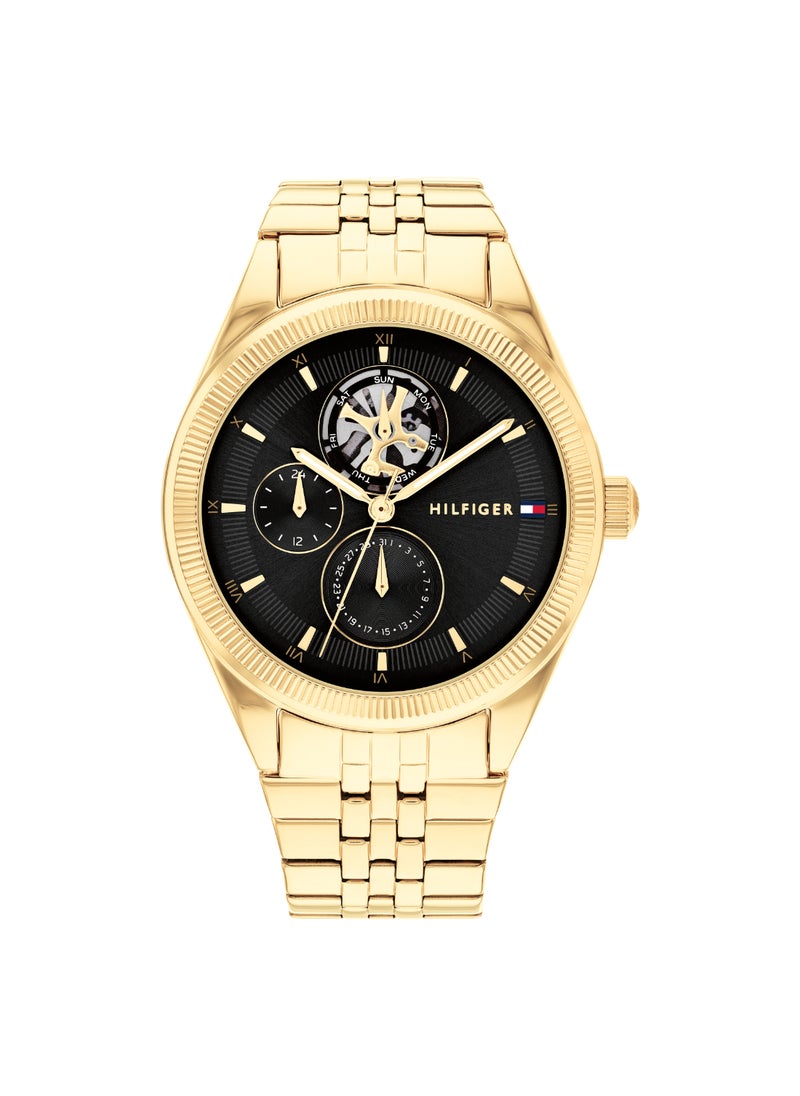 TOMMY HILFIGER Round Analog Women's Black Case Watch - 1782717  - Image 1