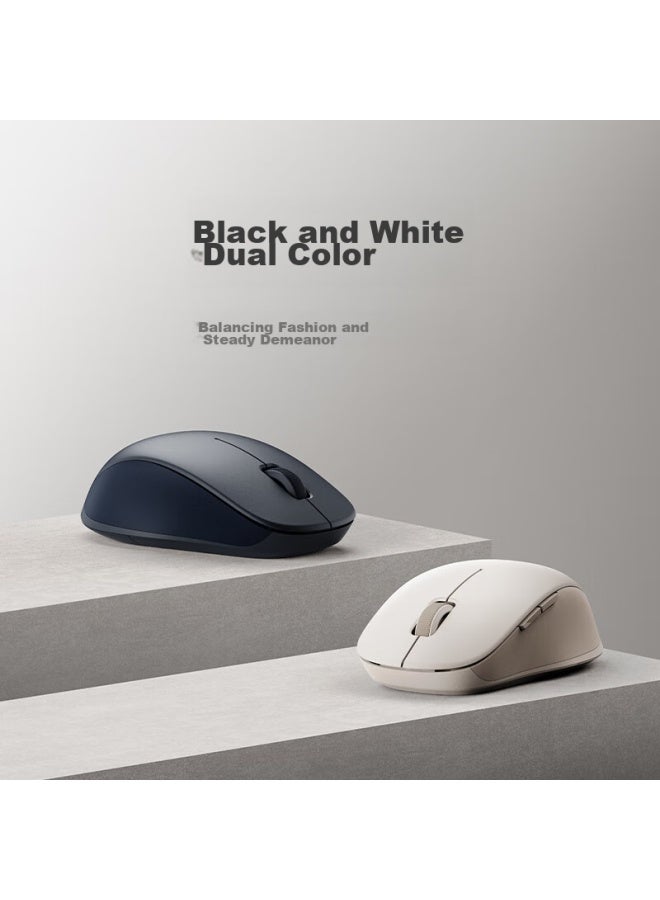 M I Xiaomi Wireless Bluetooth Dual-mode Mouse 2, Night Black, 2.4g Wireless Bluetooth Dual-mode, Quiet Office Compact Portable For Mac Laptops And Desktops, Ergonomic Design - Image 1