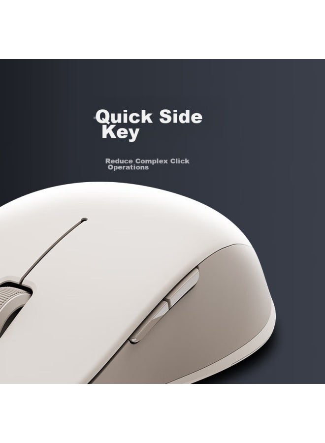 M I Xiaomi Wireless Bluetooth Dual-mode Mouse 2, Night Black, 2.4g Wireless Bluetooth Dual-mode, Quiet Office Compact Portable For Mac Laptops And Desktops, Ergonomic Design - Image 3