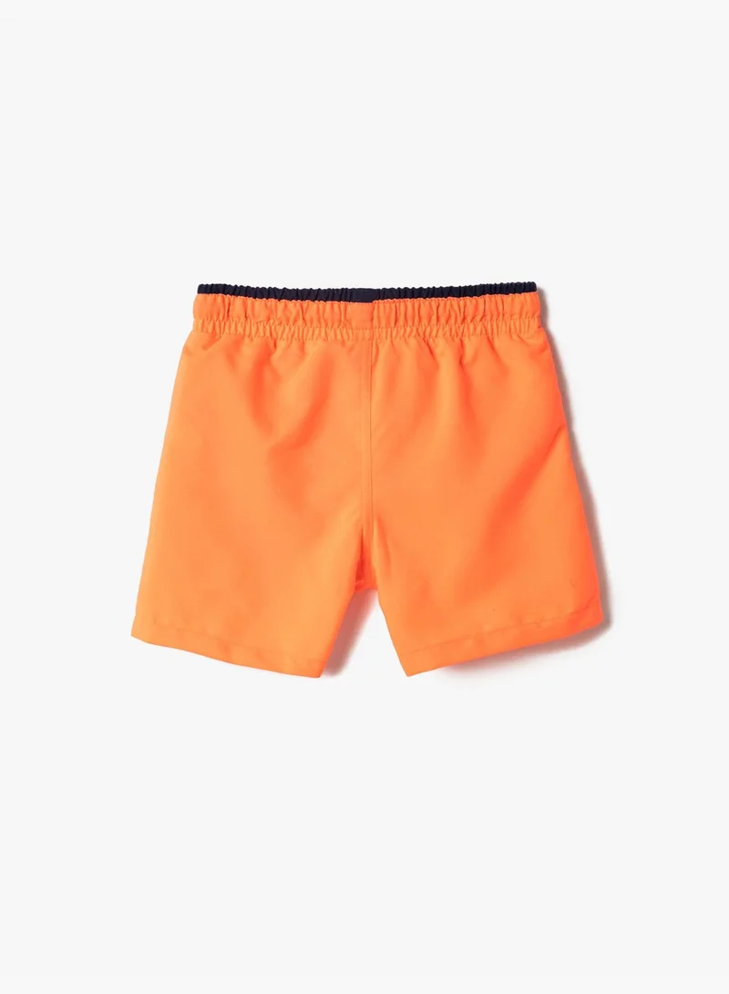 كوتون Swimsuit Drawstring Basic