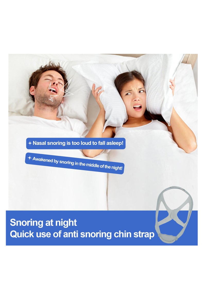 Upgraded Anti Snoring Devices, Anti Snoring Chin Strap, Adjustable and Breathable Chin Strap, Provide The Effective Snoring Solution to Stop Snoring, Keep Mouth Closed While Sleeping for Woman and Men - pzsku/ZCCACBB1ACBA51FA11F83Z/45/_/1716540887/beac83c3-40e9-4f83-be9d-39f430493504