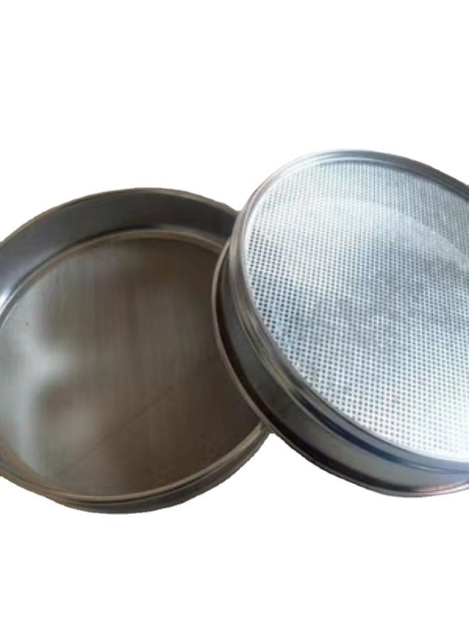Xiaolongbao Steamer Sieve Screen Flour Sieve 304 Stainless Steel Sample Sieve Mesh Flour Sieve Sesame Sieve Experimental Sieve-Specifications:Cornmeal Pepper Mealworm Manure Sieve Commonly Used 30 Mesh⚑⚑-Color:Diameter 30cm⚑⚑ - Image 2