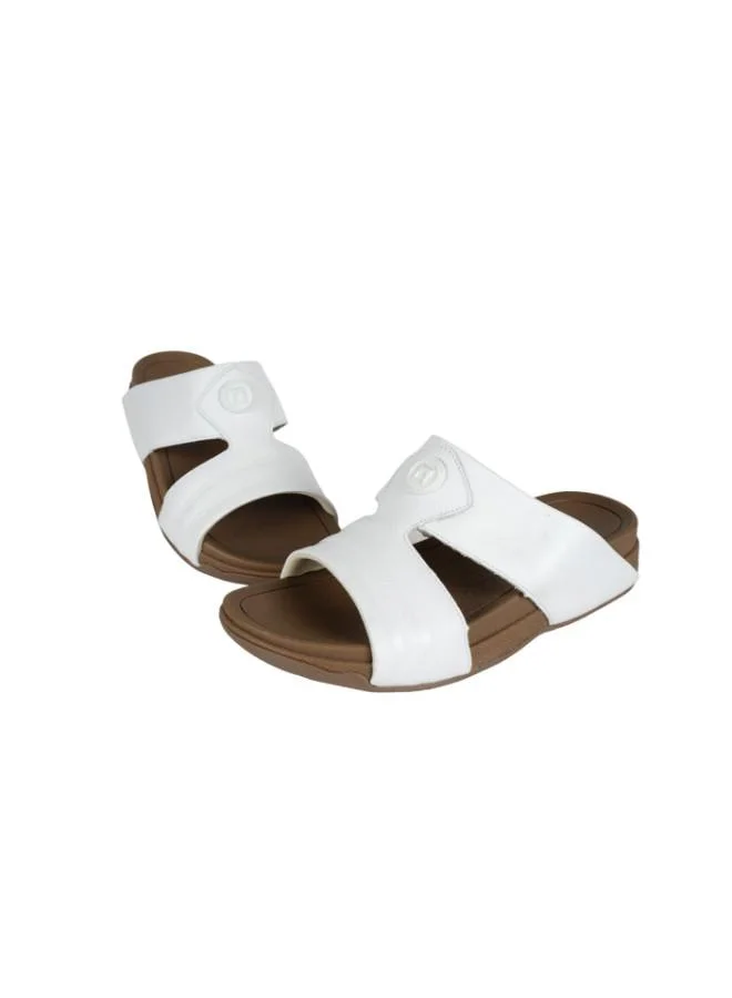 barjeel uno 008-3540 Barjeel Mens Casual Sandals 20249 White