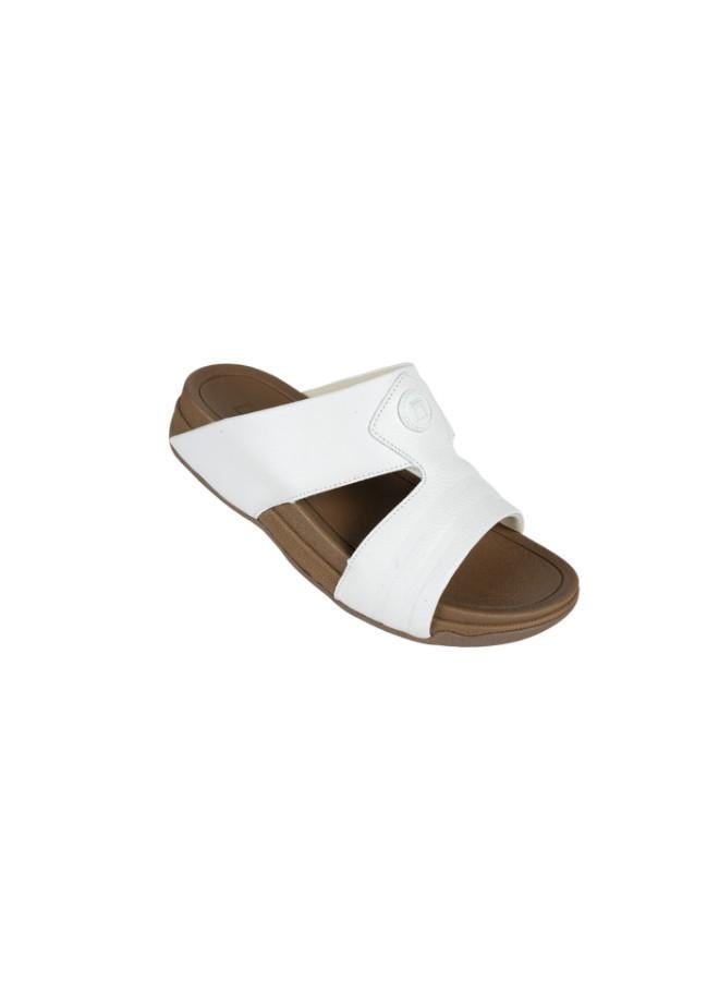 barjeel uno 008-3540 Barjeel Mens Casual Sandals 20249 White  - Image 2