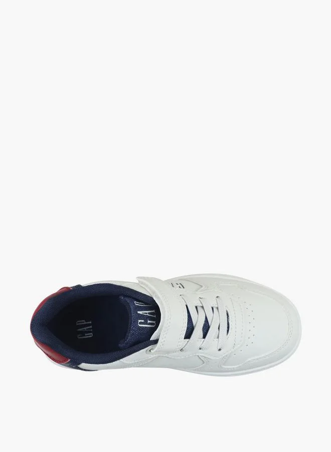 Gap WHITE Boys Chicago Hook & Loop Sneakers for Men | Best Price UAE
