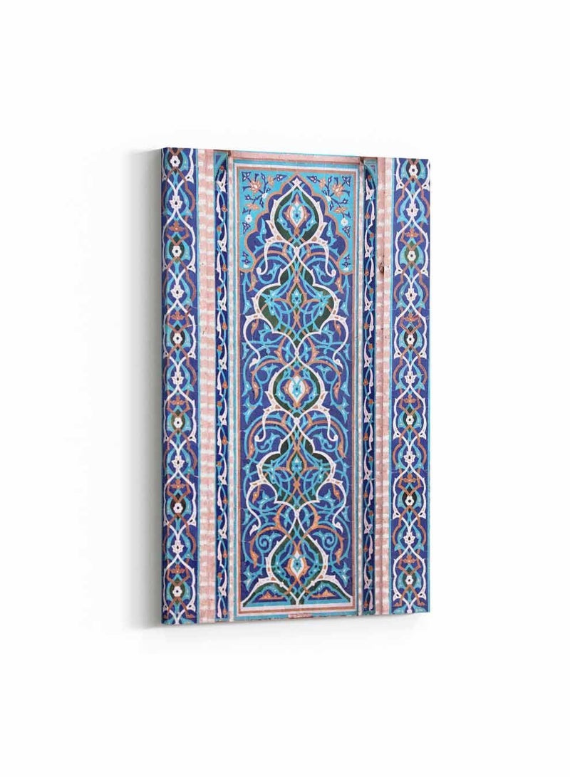 لوحة كانفاس على إطار خشبي، تصميم فن تقليدى فارسى، للمنزل، غرفة المعيشة، المكتب، الديكور - Image 1