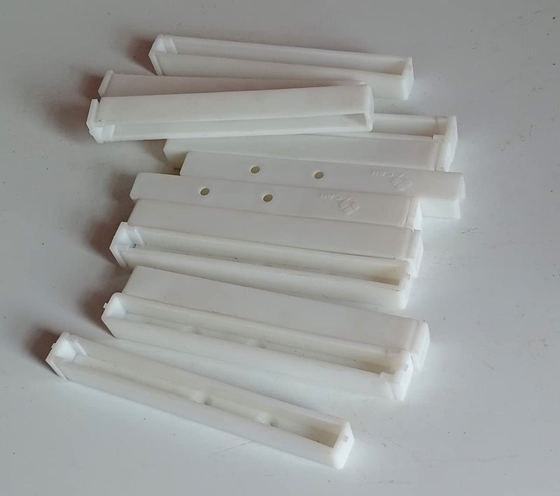 Ventilation Purpose Fixed Louver White 6mm 12 Pcs  - Image 5